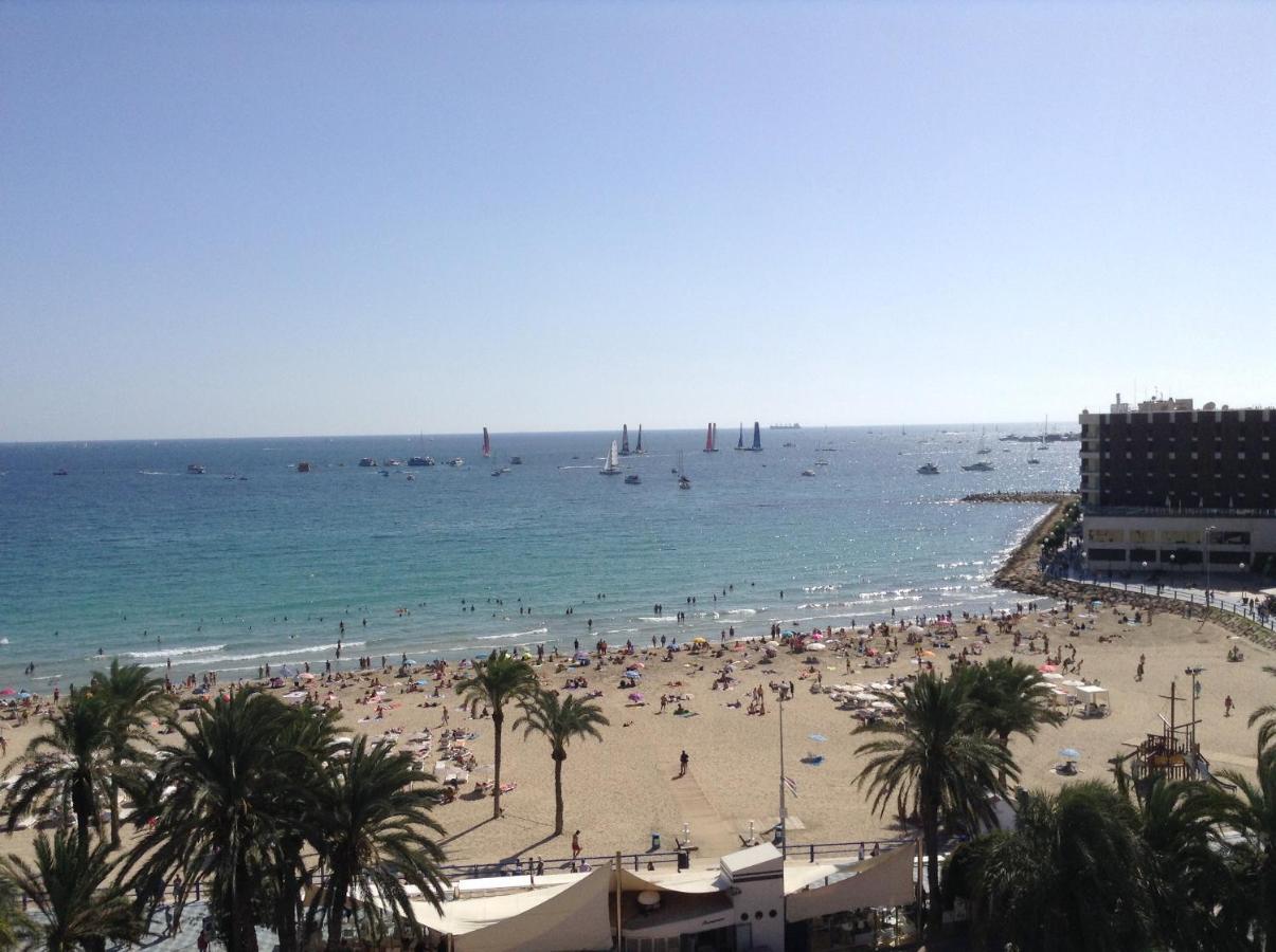 Atico Loft En Frente Al Mar Terraza Vista Espectacular Apartment Alicante Exterior photo